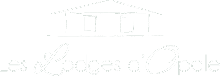 logo blanc Lodges d'Opale