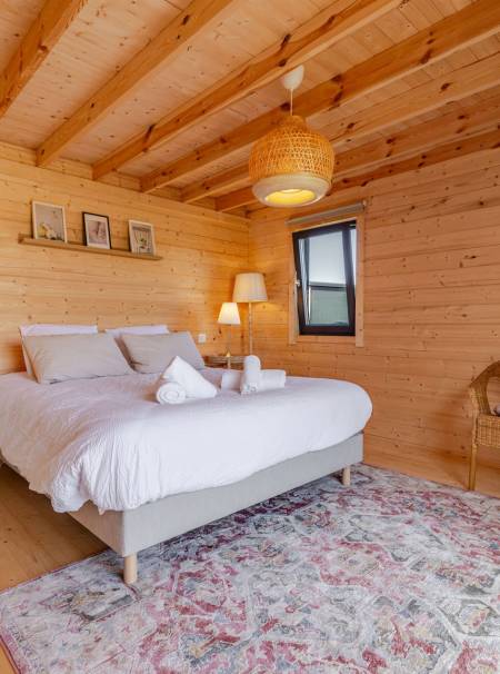 Chambre - Lodge 1 - Les Lodges d'Opale
