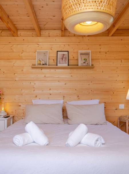 Chambre - Lodge 1 - Les Lodges d'Opale