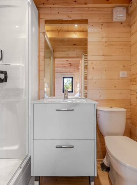 Salle de bain - Lodge 1 - Les Lodges d'Opale