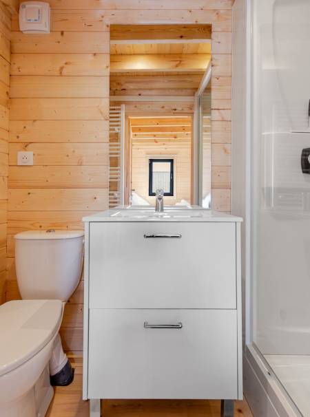 Salle de bain - Lodge 2 - Les Lodges d'Opale