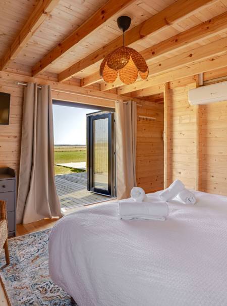 Chambre - Lodge 3- Les Lodges d'Opale