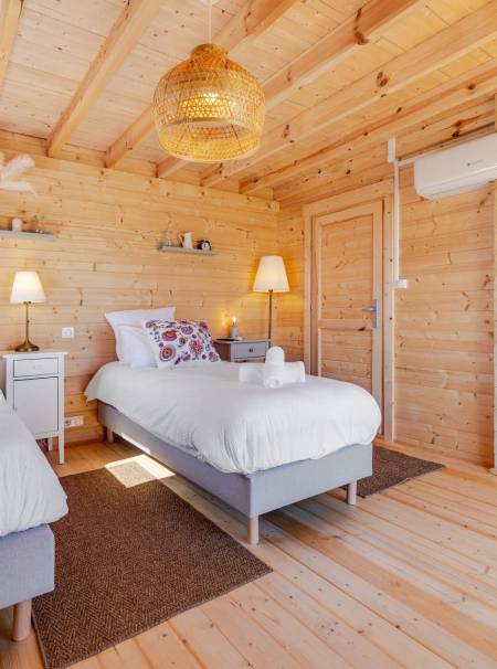 Chambre - Lodge 6 - Les Lodges d'Opale