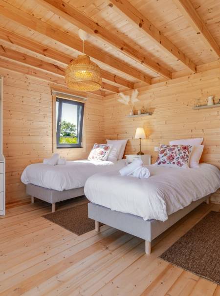 Chambre - Lodge 6 - Les Lodges d'Opale