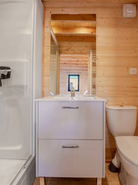 Salle de bain - Lodge 7 - Les Lodges d'Opale