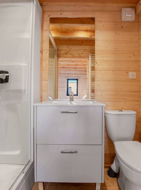 Salle de bain - Lodge 9 - Les Lodges d'Opale