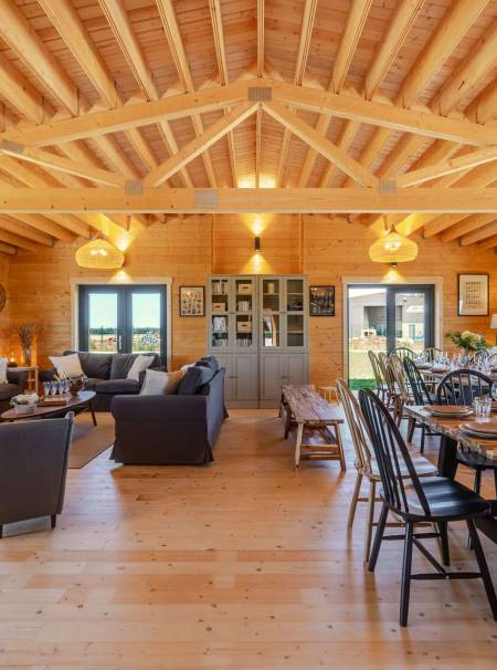 Salle à manger - Grand gîte - Les Lodges d'Opale