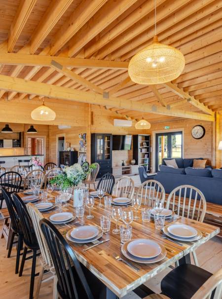 Salle à manger - Grand gîte - Les Lodges d'Opale