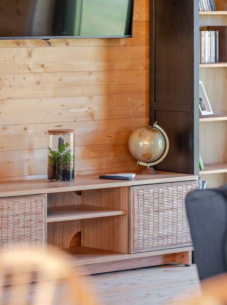 Salon - Grand gîte - Les Lodges d'Opale